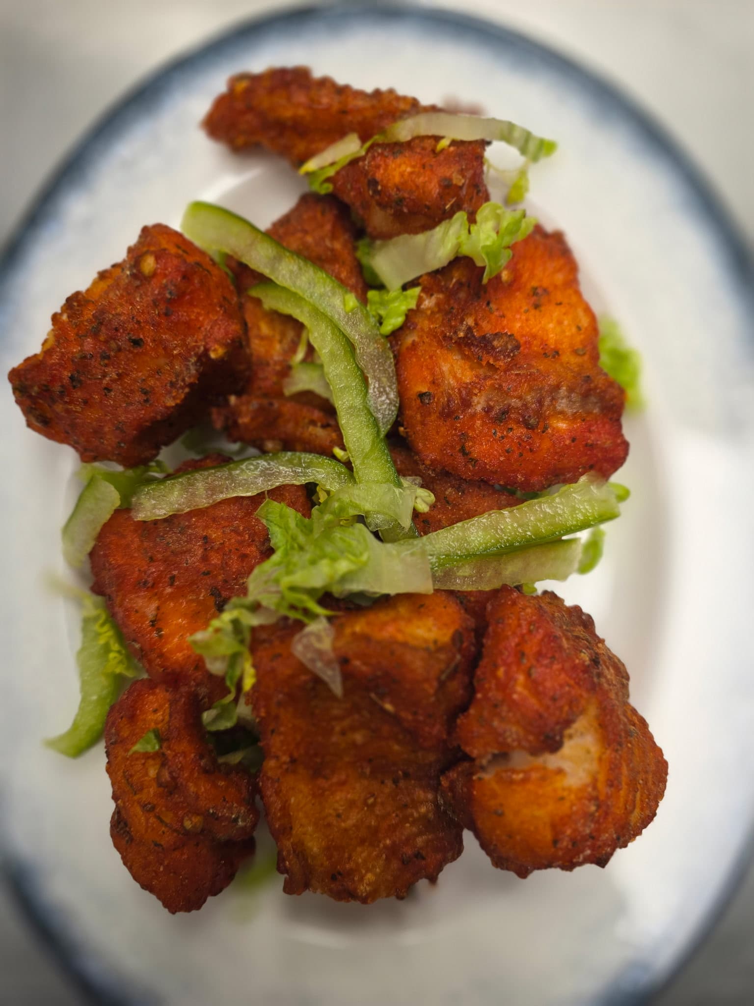 Chicken 65 — crispy spiced chicken bites